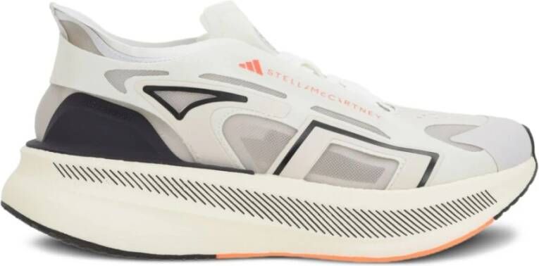 Adidas by Stella McCartney Boost Midsole Ivory Sneakers Mesh