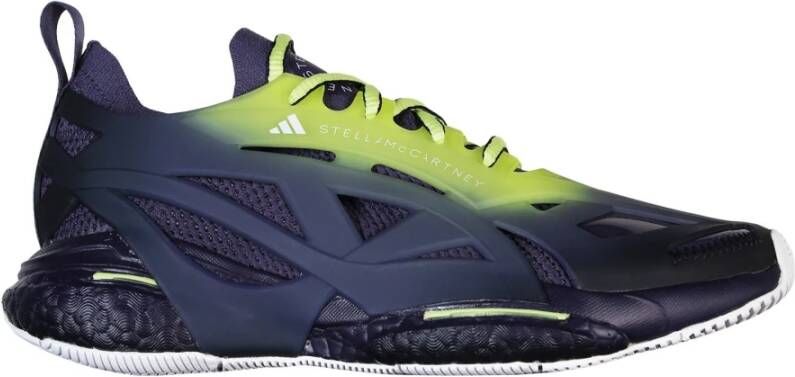 Adidas by Stella McCartney Groen-Blauw Mesh Lage Sneakers