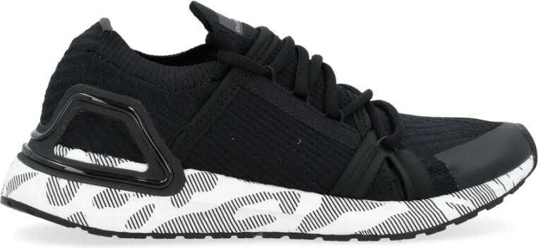 adidas by stella mccartney UltraBoost 20 Zwarte Sneaker met Witte Details Zwart Dames