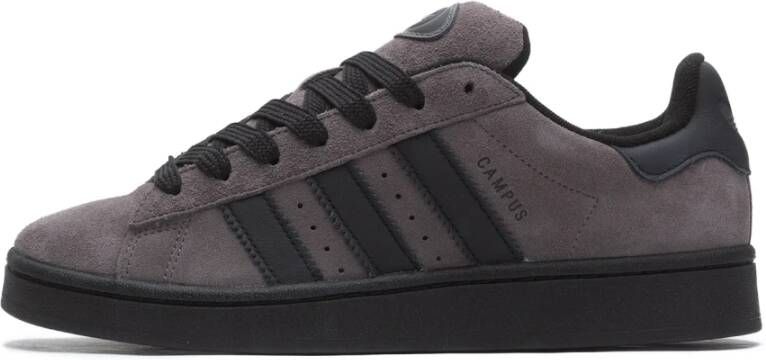 Adidas Originals Grijs Zwart Campus Sneakers Gray