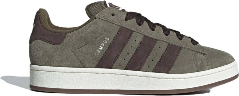 Adidas Campus Heren Schoenen Groen Maat: 43 1 3 Leer Foot Locker
