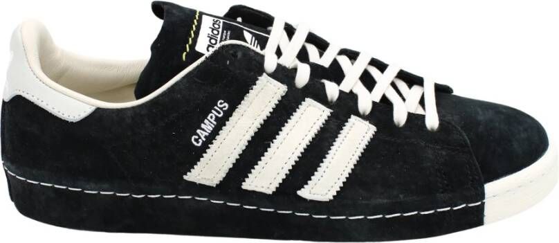 Adidas Campus 80s SH Sneakers Zwart Wit Donkerblauw