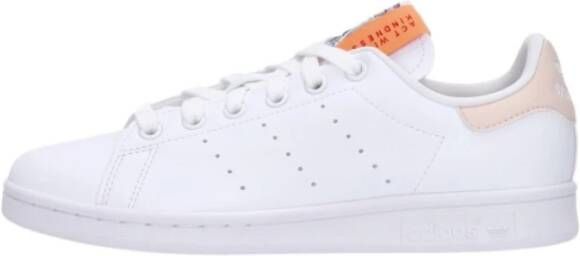 Adidas Cloud Whe Bliss Orange Almost Blue Sneakers White Dames