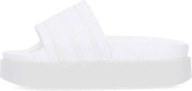 Adidas Originals Adilette Bonega Womens Ftwwht Owhite Owhite Schoenmaat 36 Slides GY0886