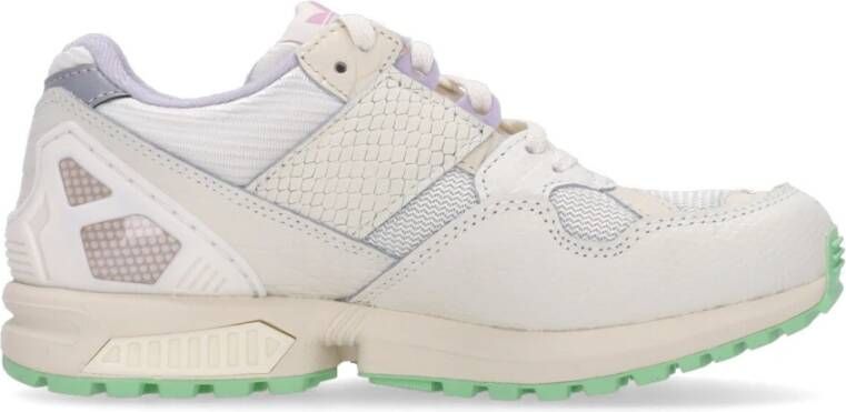 Adidas Cloud White Lage Schoen met Mint Accenten White Dames