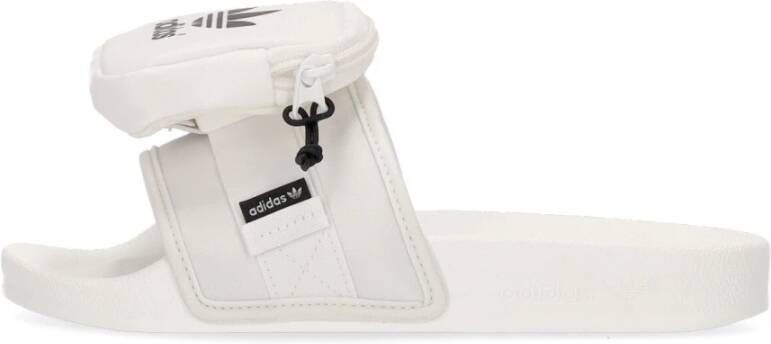 Adidas Leuke en makkelijk te combineren sliders White Dames