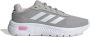 Adidas Cloudfoam Comfy dames sneakers grijs 1 3 Uitneembare zool - Thumbnail 2