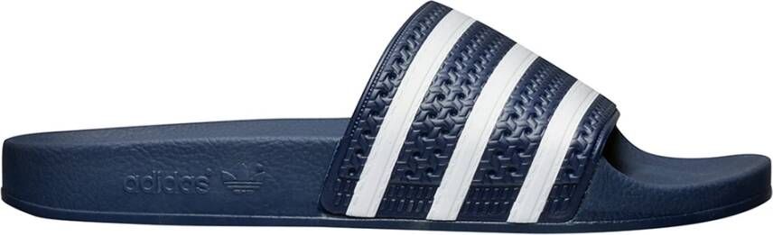 Adidas Comfortabele en stijlvolle sliders voor mannen Blue Heren