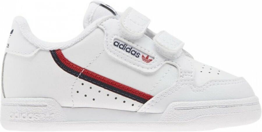 Adidas Originals Continental 80 Schoenen Cloud White Cloud White Scarlet - Foto 7