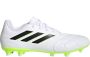 Adidas Perfor ce Copa Pure.3 FG Sr. leren voetbalschoenen wit zwart geel - Thumbnail 3