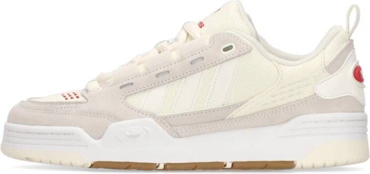 Adidas Core White Lage Sneaker Rood Multicolor Heren
