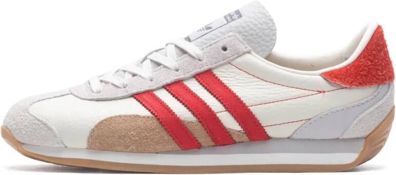 Adidas Country OG Sneakers Off White Scarlet