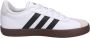 Adidas Court 3.0 Base heren sneakers wit zwart 1 3 Uitneembare zool - Thumbnail 2