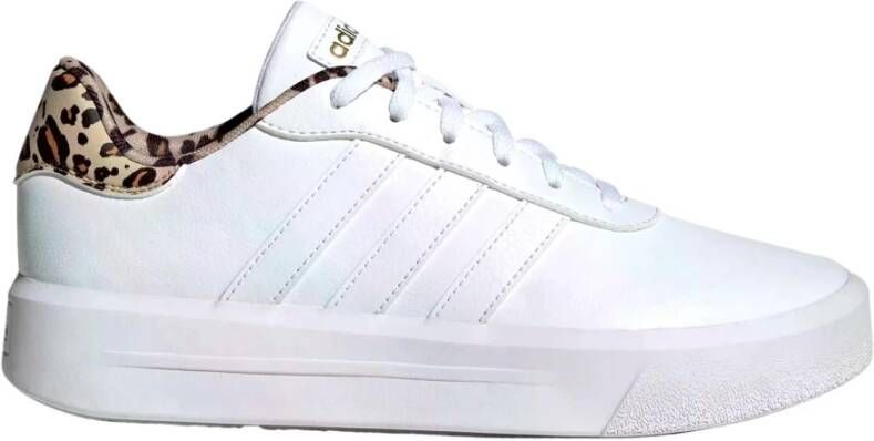 Adidas Court Platform Sneakers White Dames