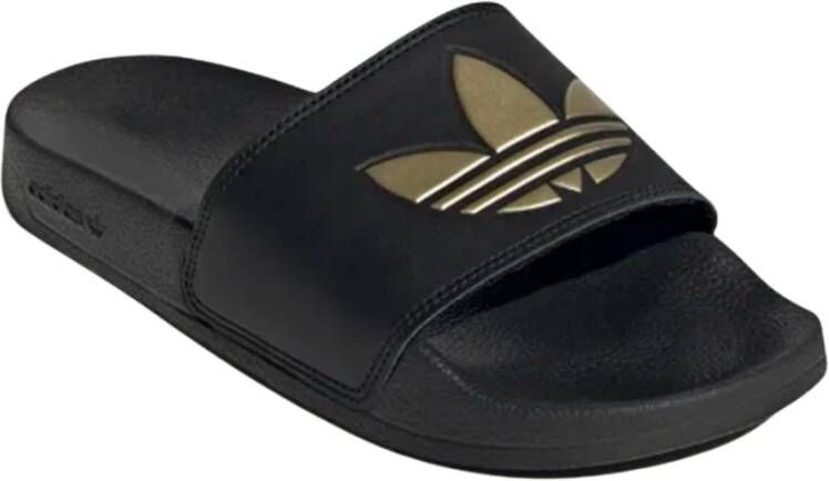 Adidas Dames Slippers Zwart Effen Lente Zomer Zwart Dames