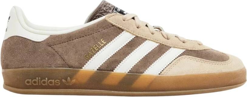 Adidas Originals Gazelle Indoor Earth Strata Cloud White Magic Beige- Earth Strata Cloud White Magic Beige