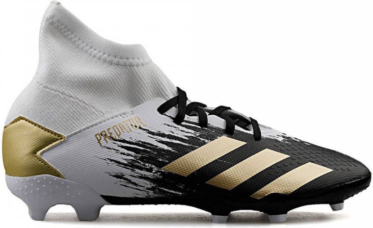 weigeren schuintrekken Afleiden Adidas Performance Predator 20.3 FG Jr. voetbalschoenen wit goud zwart -  Schoenen.nl