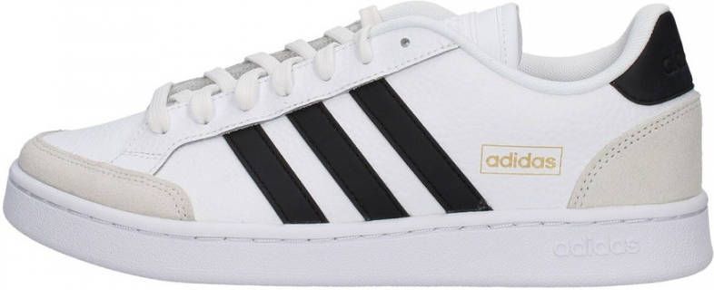 Adidas grand court se sneakers wit/zwart heren - Schoenen.nl