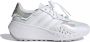 Adidas Choigo Runner Dames Schoenen White Textil Leer 2 3 Foot Locker - Thumbnail 1