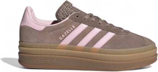 Adidas Originals Sneakers Gazelle Bold Bruin Roze Aardlagen Dames