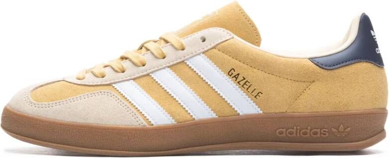 Adidas Gazelle Heren Schoenen Beige Maat: 42 2 3 Leer Foot Locker