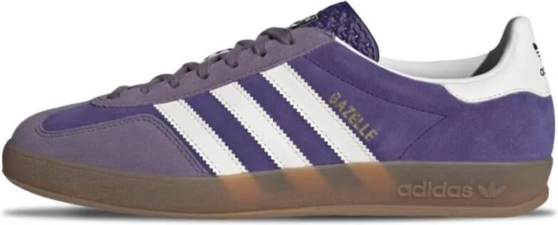 Adidas Originals Gazelle Indoor Collegiate Purple Cloud White Shadow Violet- Dames Collegiate Purple Cloud White Shadow Violet