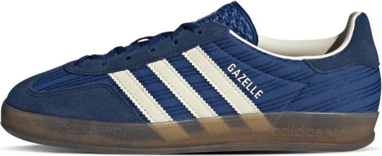 Adidas Gazelle Schoenen Blauw Maat: 36 2 3 Leer Foot Locker
