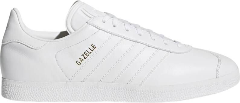 Adidas Gazelle Leren Veterschoen Rubberen Zool Schoen
