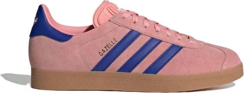 Adidas Gazelle Heren Schoenen Roze Maat: 42 2 3 Leer Foot Locker - Foto 2