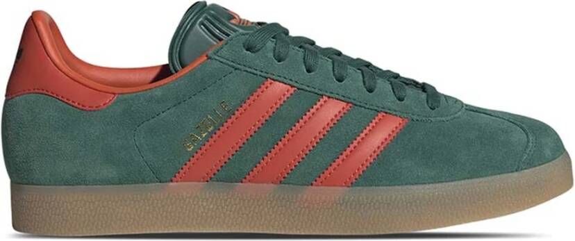 Adidas Originals Gazelle Collegiate Green Preloved Red Gum- Collegiate Green Preloved Red Gum - Foto 2
