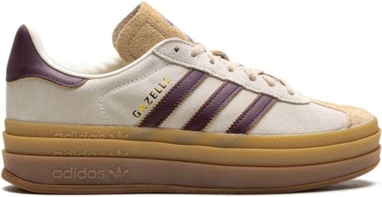 Adidas Gedurfd Room Wit Maroon Beige Sneakers Multicolor Dames