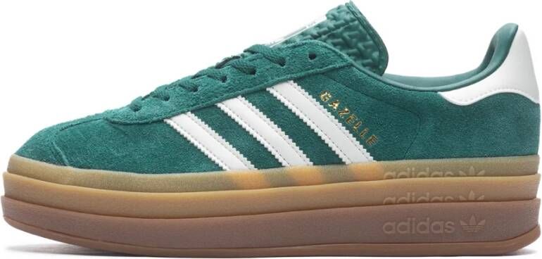 Adidas Gazelle Dames Schoenen Groen Maat: 37 1 3 Leer Foot Locker