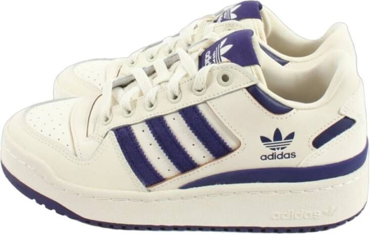Adidas Originals Witte Forum Bold Stripes Sneakers White Dames