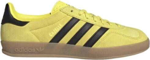 Adidas Gele Suède Veterschoenen Sneakers