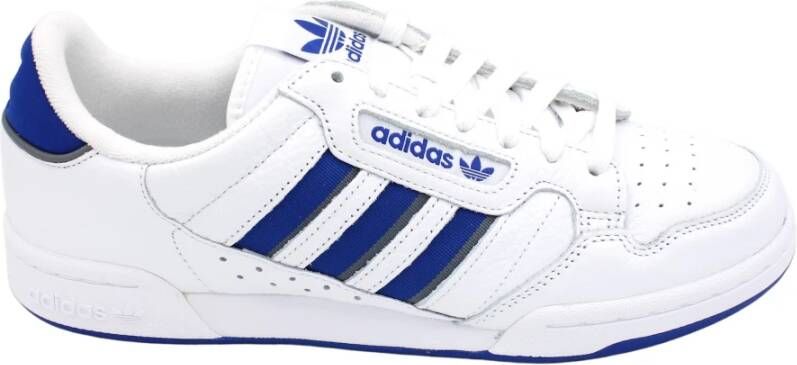 Adidas Gestreepte Leren Veters Rubberen Zool Sneaker