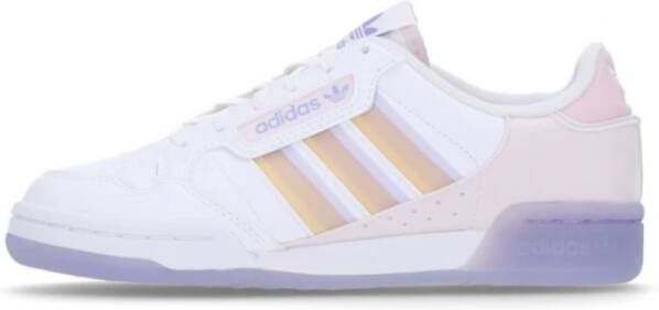 Adidas Gestreepte Sneakers White Dames