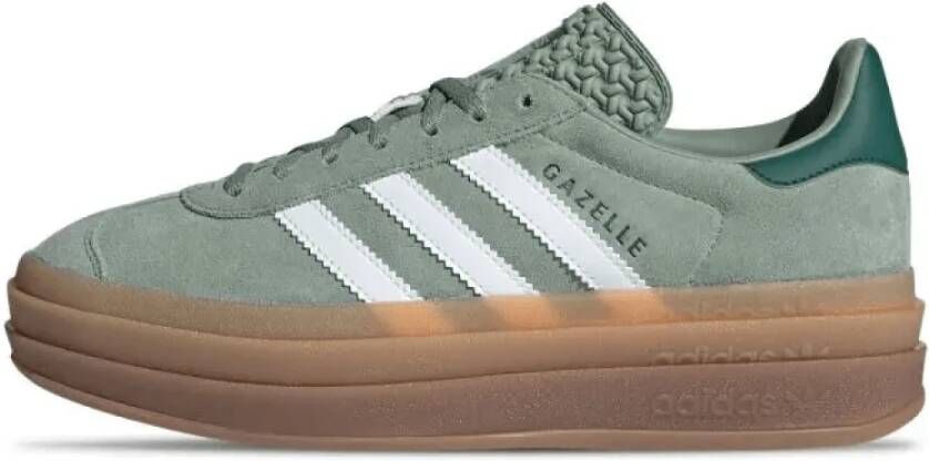 Adidas Originals Zilver Groen Gazelle Bold W Green Heren