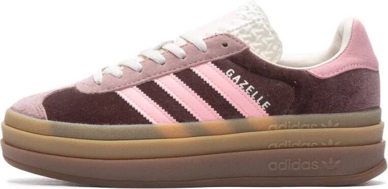 Adidas Gewaagde Gazelle Bruin Klei Roze Schoenen
