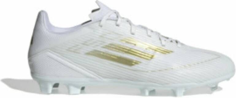 Adidas F50 League Gras Kunstgras Voetbalschoenen (MG) Wit Goud