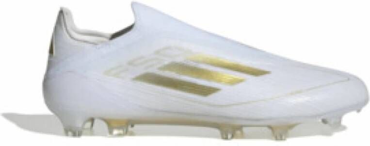 Adidas F50 Elite Veterloze Gras Voetbalschoenen (FG) Wit Goud