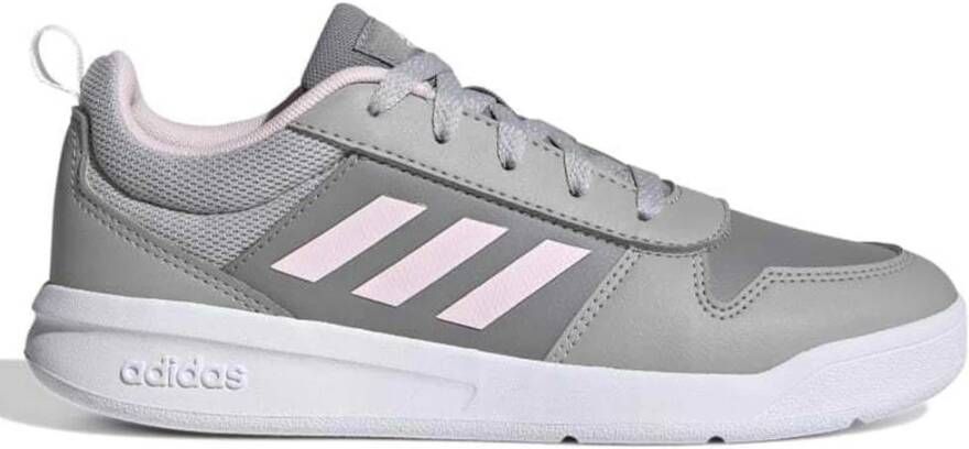 Adidas Performance Tensaur Classic hardloopschoenen lichtgrijs roze grijs kids