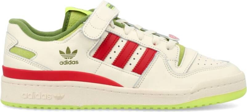 Adidas Grinch Sneakers Wit Rood Groen Multicolor Dames