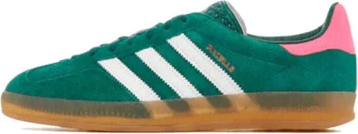 Adidas Originals Gazelle Indoor W Sneaker Gazelle Schoenen collegiate green ftwr white lucid pink maat: 38 beschikbare maaten:36 2 3 37 1 3 38 3