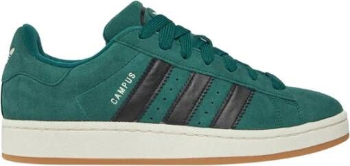 Adidas Groene Campus Sneakers Retro Stijl Green Heren