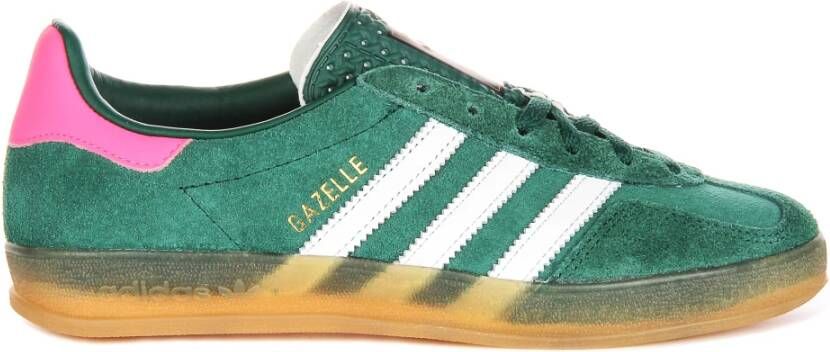 Adidas Originals Gazelle Indoor W Sneaker Gazelle Schoenen collegiate green ftwr white lucid pink maat: 38 beschikbare maaten:36 2 3 37 1 3 38 3