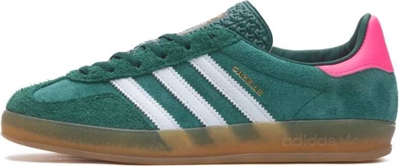 Adidas Originals Gazelle Indoor W Sneaker Gazelle Schoenen collegiate green ftwr white lucid pink maat: 38 beschikbare maaten:36 2 3 37 1 3 38 3