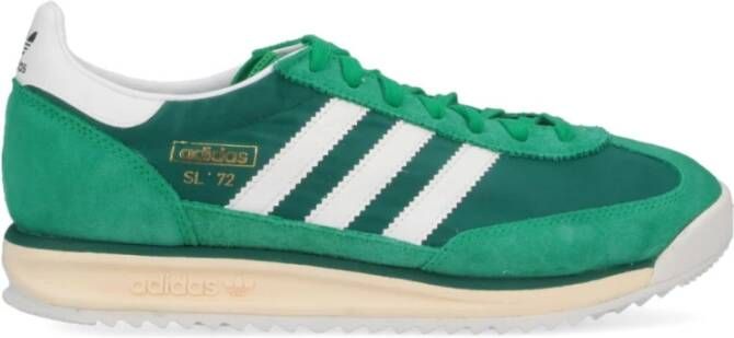 Adidas Originals SL 72 RS Green Core White Collegiate Green- Green Core White Collegiate Green
