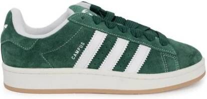 Adidas Groene Suède Sneakers met 3cm Hak