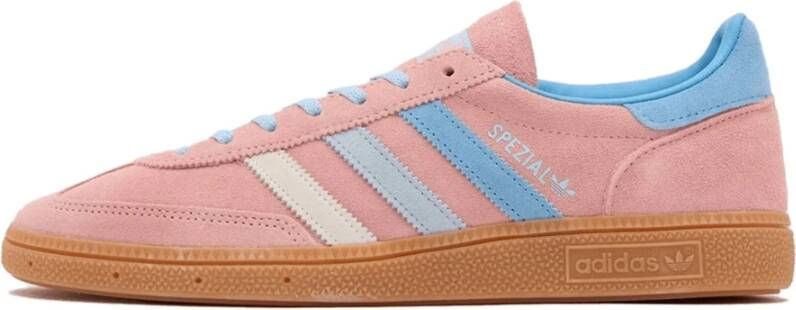 Adidas Handball Spezial Roze Blauw Wit Schoen