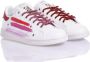 Adidas Handgemaakte Dames Sneakers Wit Roze Rood Multicolor Heren - Thumbnail 1